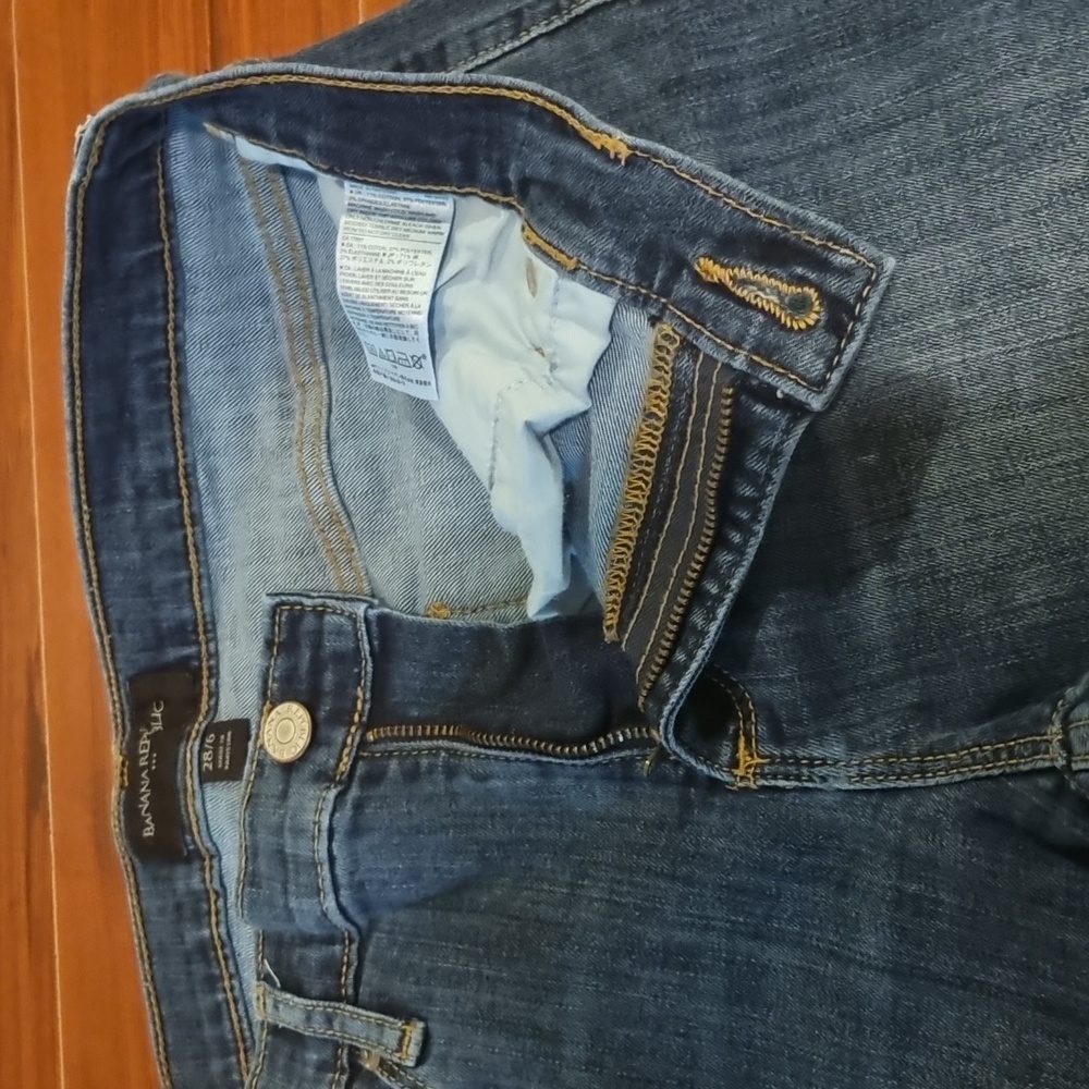 Banana Republic Denim Shorts Medium Wash Size 28/6 - Picture 7 of 12